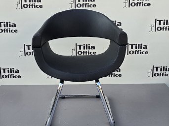 Vera Kuaför Tarama Çalışma Bekleme Koltuğu Krom U Ayak